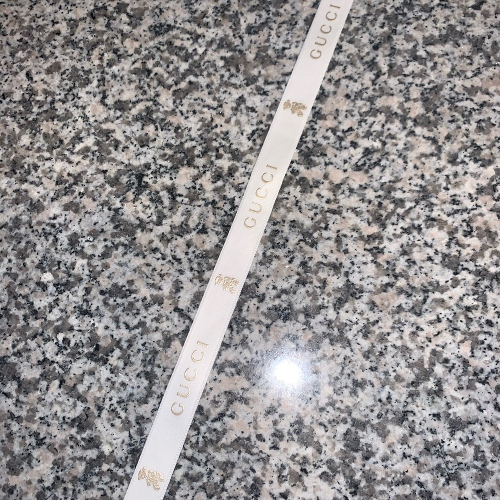 15 feet of baby gucci ribbon
